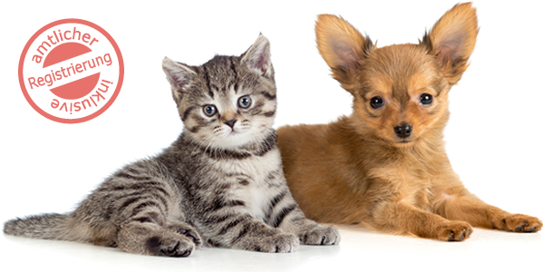 Petcard - inklusive amtlicher Registrierung